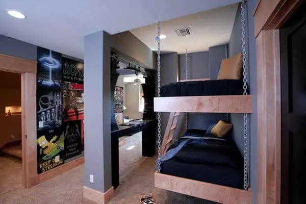 #32 DOUBLE SIDE DECKER BEDS - LOOKS LIKE A GREAT PLACE TO BUNK UP WITH A SIBLING OR FRIEND