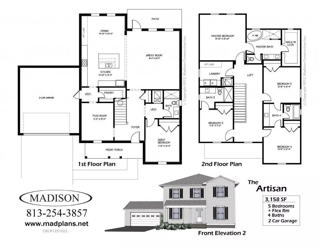 Projects Ideas 1 Story House Plans With Walk In Pantry 6 Eplans Farmhouse Plan On Home House