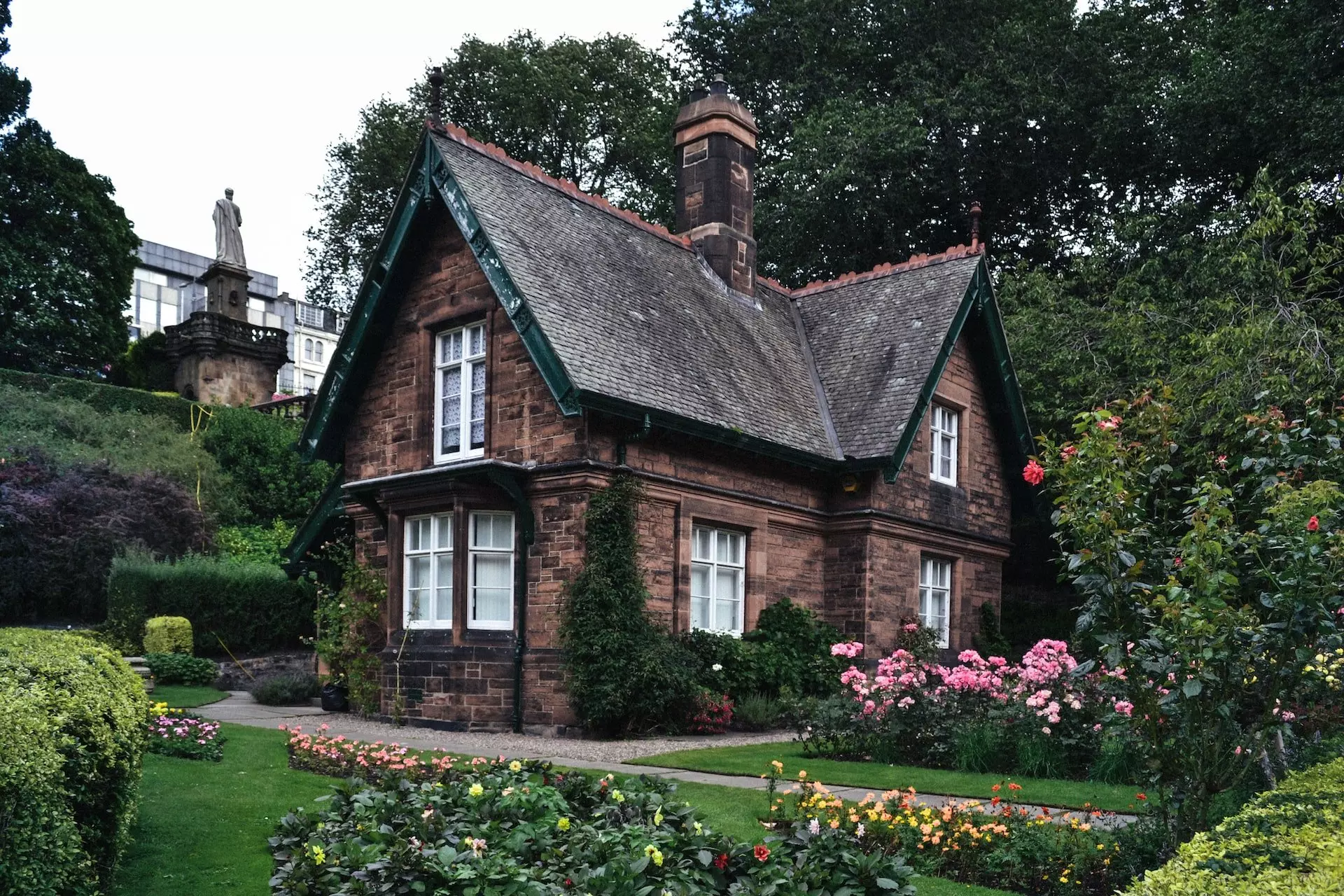 picturesque country cottage