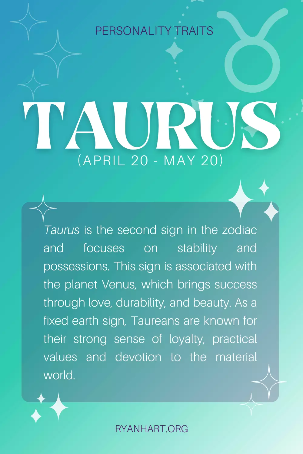 Taurus Personality Traits