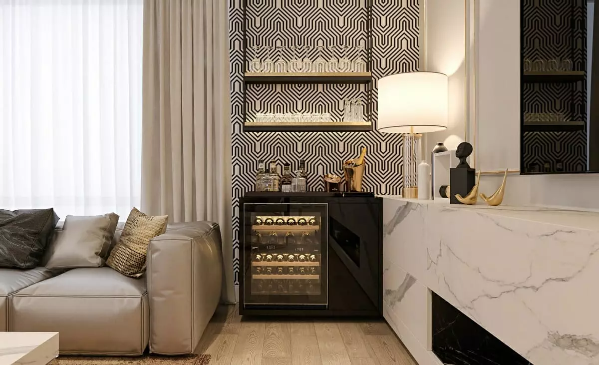 Small home bar ideas - Jen Woodhouse