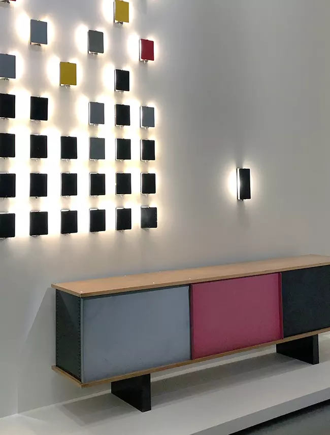 Furniture and lighting by Charlotte Perriand