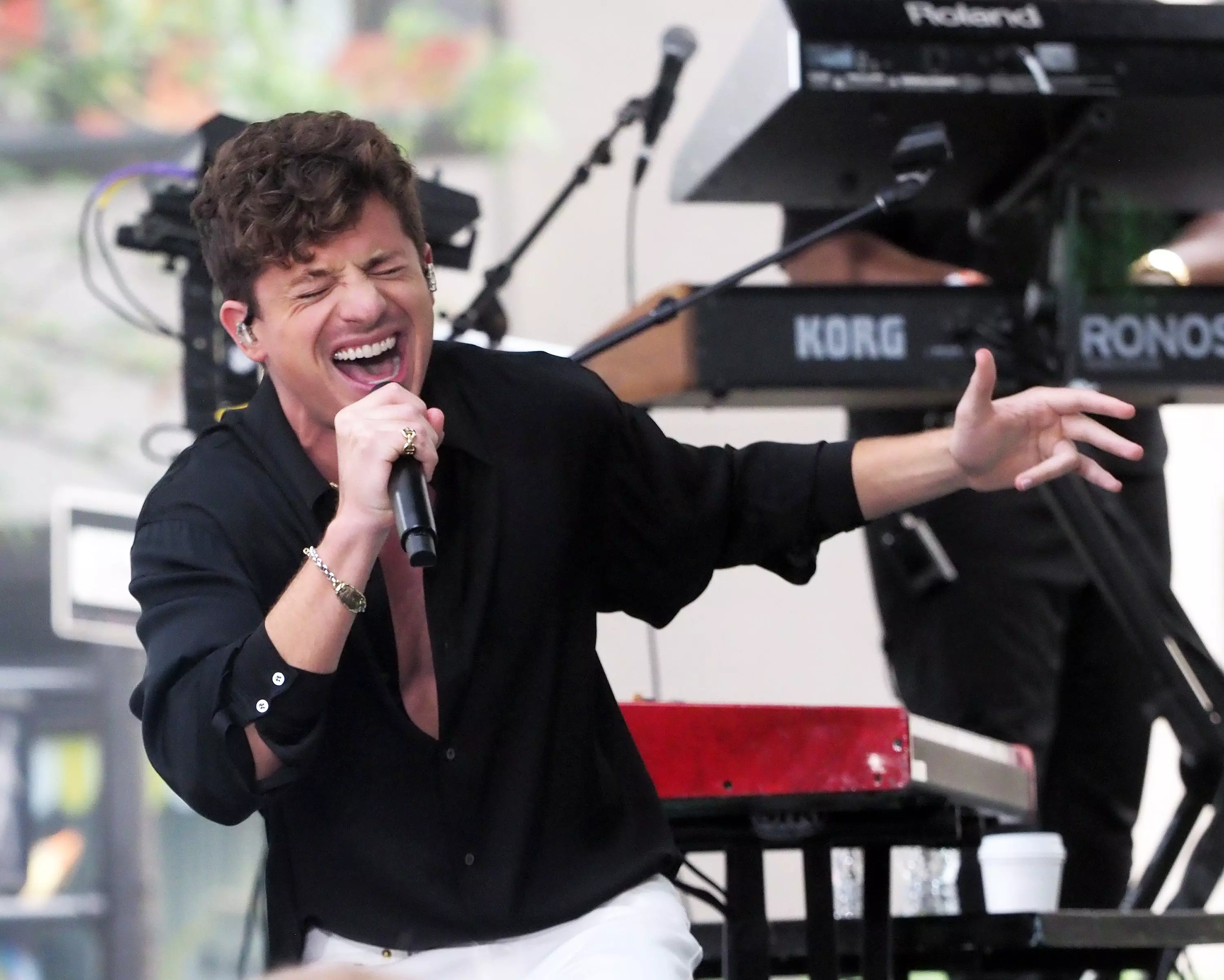 NEW YORK, NEW YORK - JULY 8: Charlie Puth performs during NBC