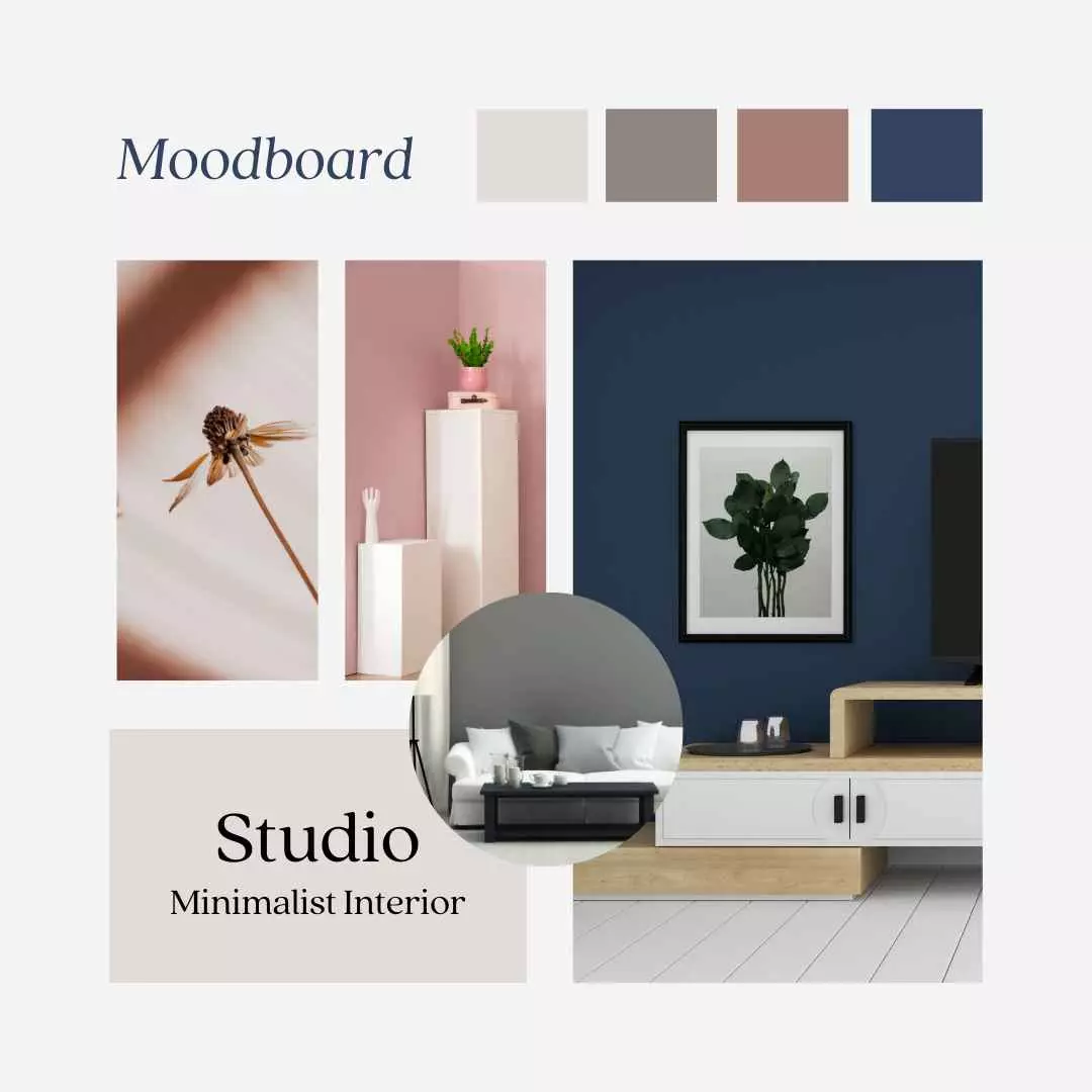 Studio Color Palette for Moodboard