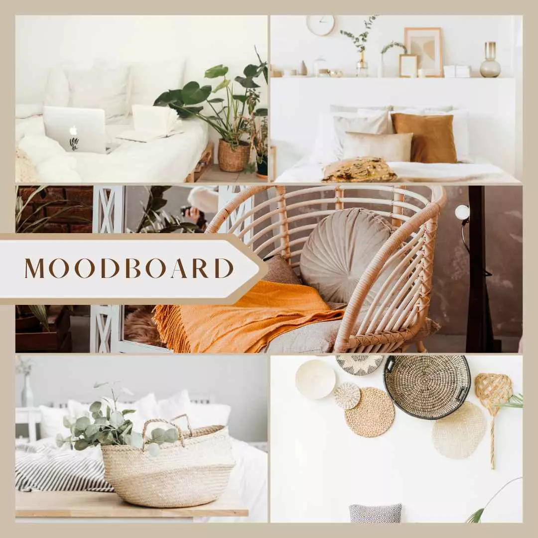 A Refined and Elegant Color Palette in a Moodboard