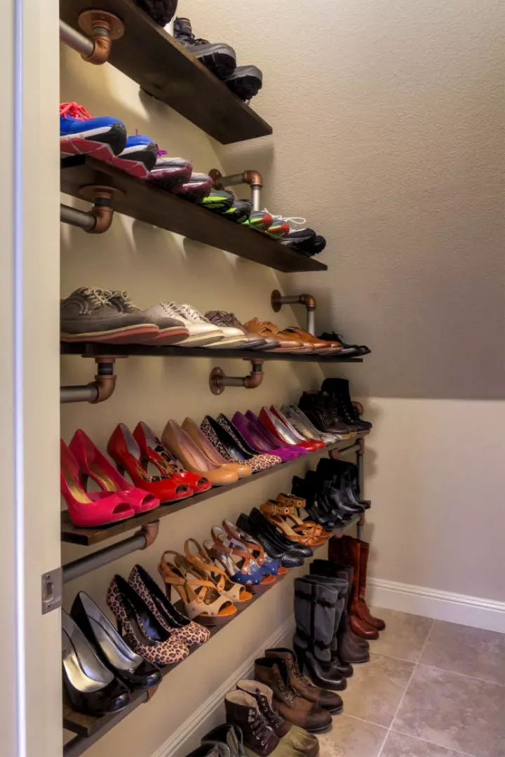 How to Make a Shoe Cubby at Home