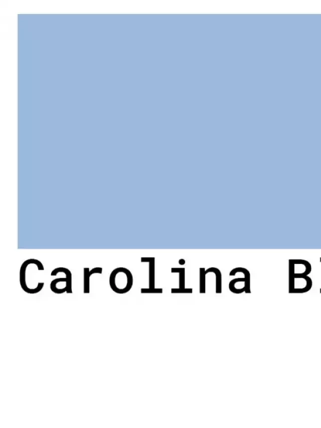   Carolina Blue Color Codes: Finding the Perfect Shade