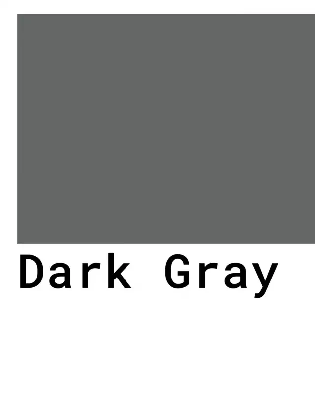   Unlocking the Richness of Dark Gray Color Codes