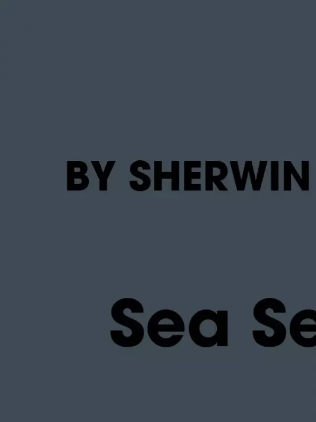   Sherwin Williams Sea Serpent SW 7615: Dive into the Depths of a Striking Navy Paint Color