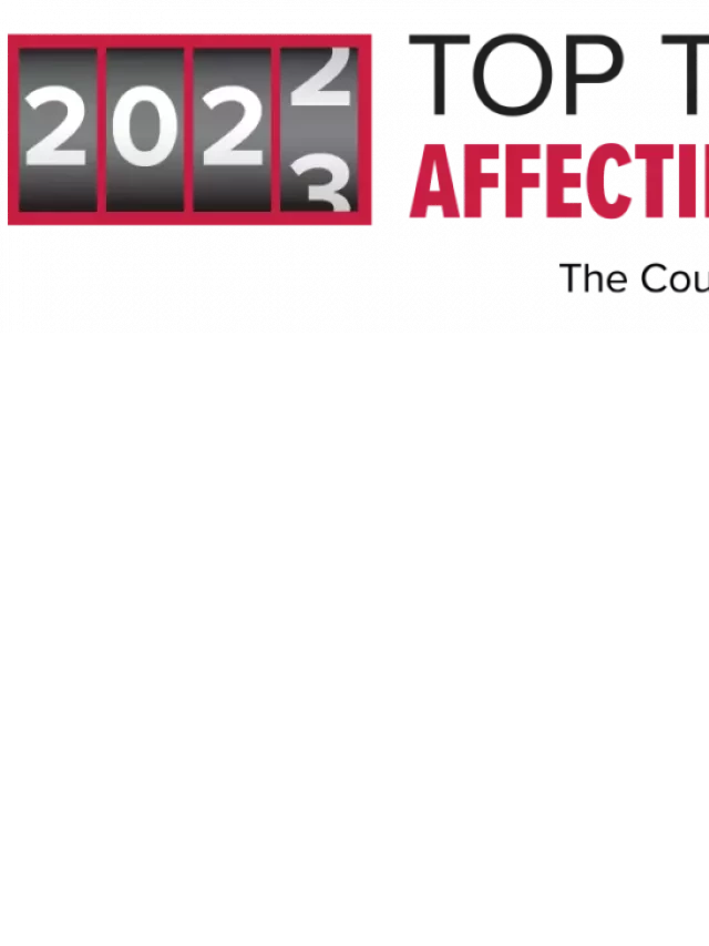   The Top Ten Issues Affecting Real Estate in 2022-23: Navigating an Uncertain Landscape