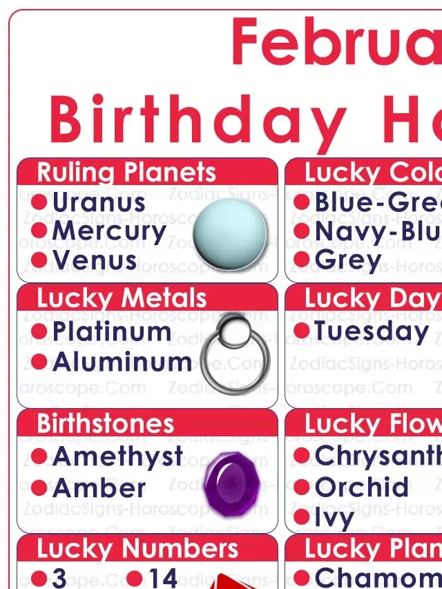   February 6 Zodiac (Aquarius) Horoscope Birthday Personality and Lucky Things