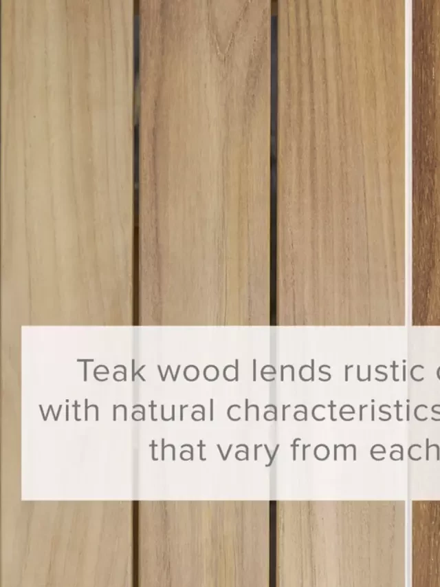   A Complete Guide to Teak Wood Furniture: Benefits, Care, and Durability