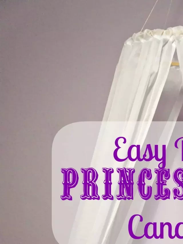   Create a Magical Atmosphere with an Easy DIY Princess Canopy