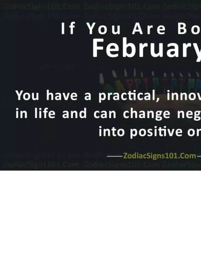   Aquarius Birthday: February 6 Zodiac Personality Revealed!