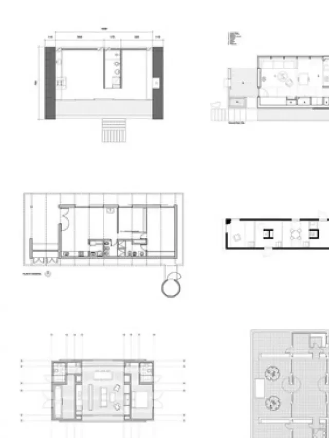   House Plans Under 100 Square Meters: 30 Inspiring Examples