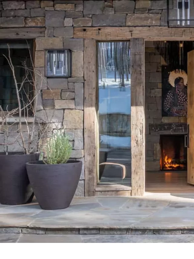   Inside a Stunning Montana Mountain House with Elegant and Rustic Interiors