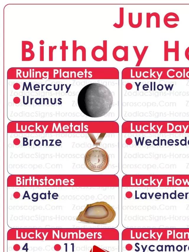   June 14 Zodiac: Unleashing the Gemini Horoscope Birthday Personality and Lucky Things