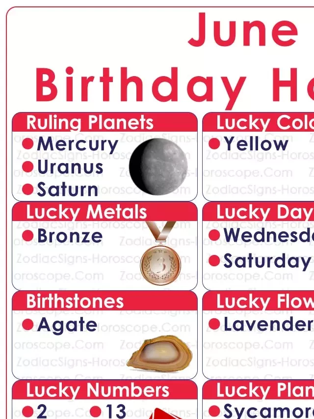   June 17 Zodiac (Gemini) Horoscope Birthday Personality and Lucky Things