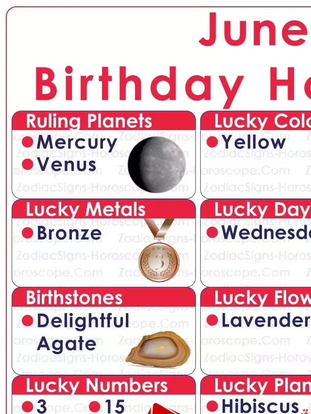   June 3 Zodiac (Gemini) Horoscope Birthday Personality and Lucky Things