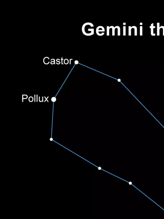   Meet Gemini the Twins, home to 2 bright stars