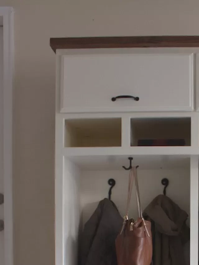   DIY Mudroom Lockers with Bench: Organize Your Entryway in Style