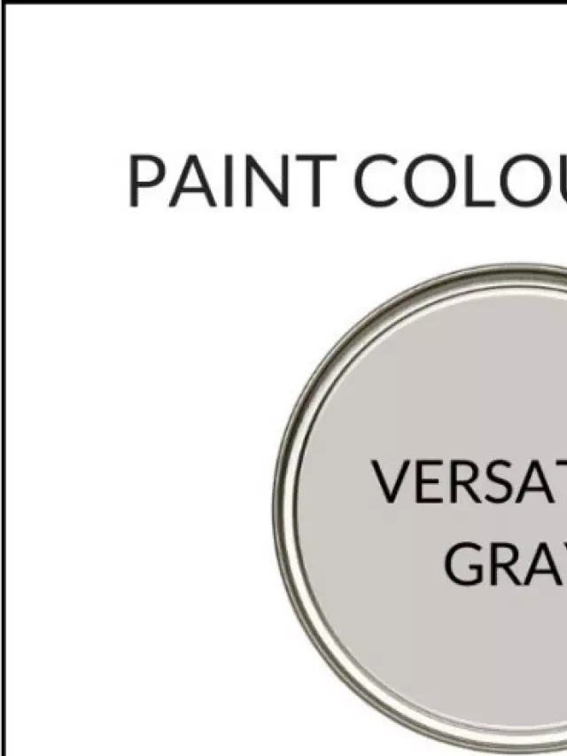   Sherwin Williams Versatile Gray &amp; Perfect Greige: Discover the Perfect Paint Colors