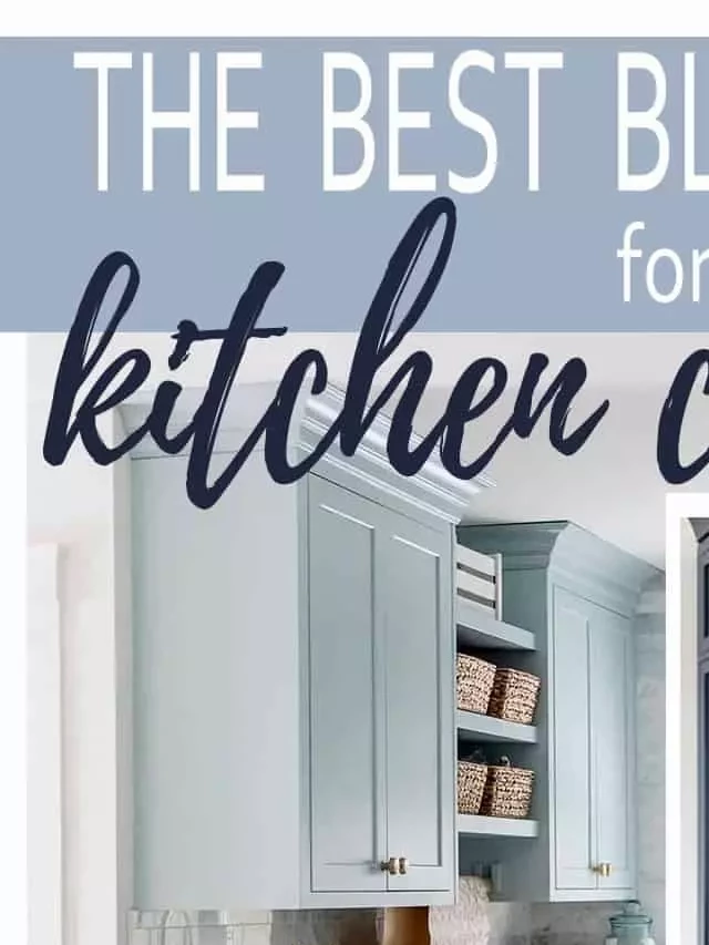   The Best Blue and Navy Kitchen Cabinet Paint Colors