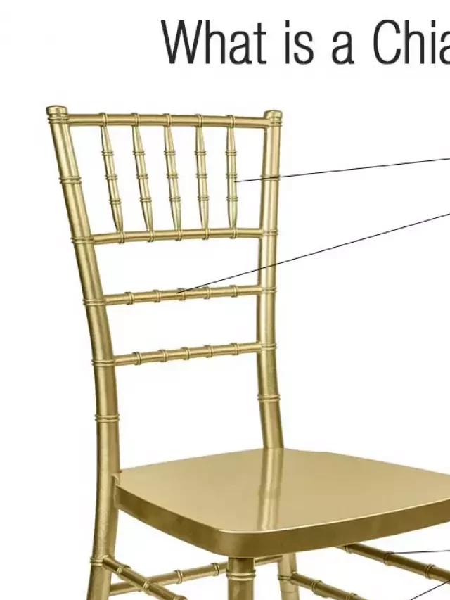   The Ultimate Guide to Chiavari Chairs: Unveiling an Array of Elegant Options