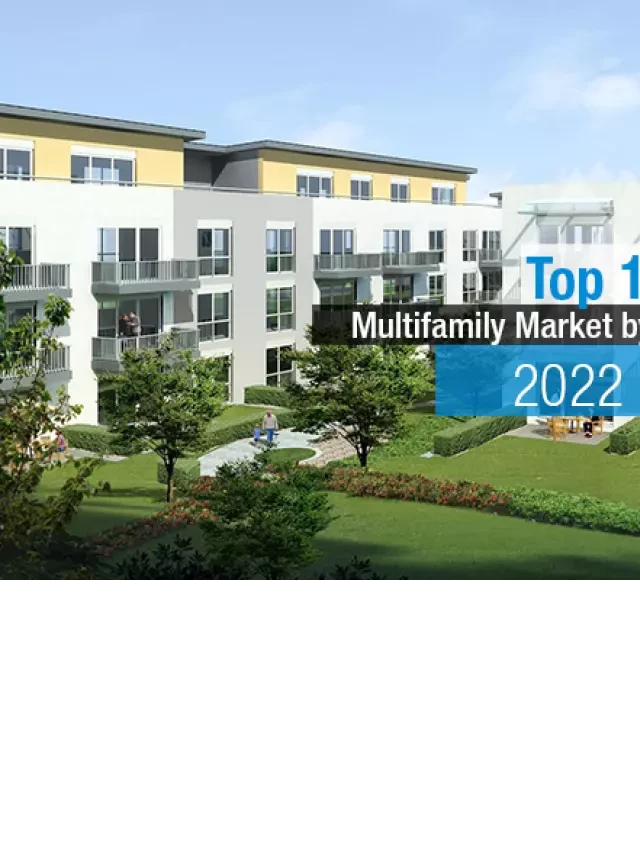   Top 10 Multifamily Markets by Sales Volume in 2022 H1