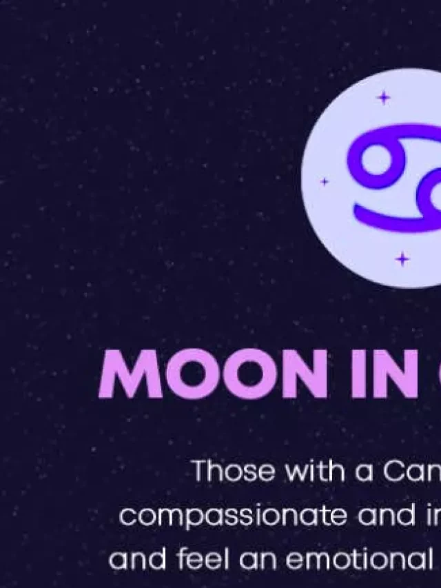   What It Means If You Were Born Under A Cancer Moon