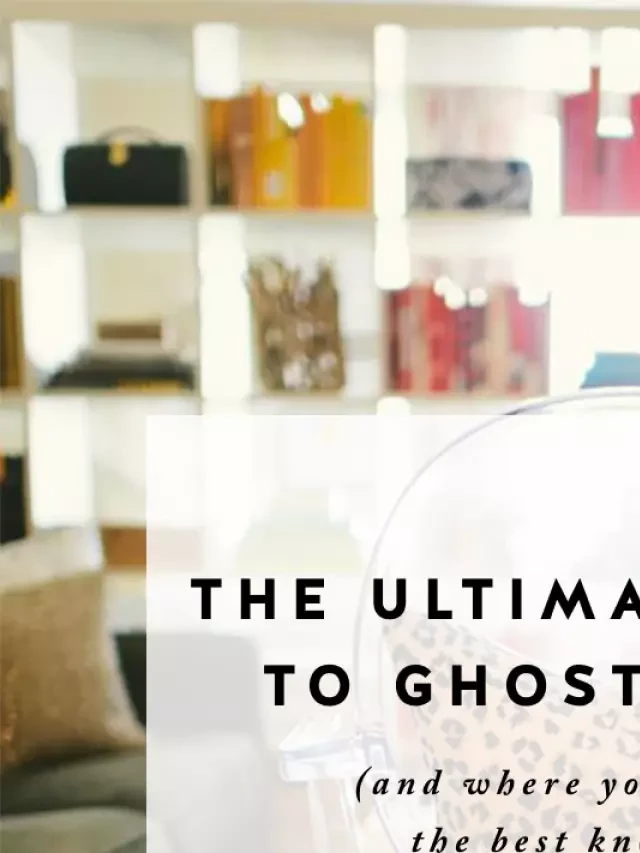   Tips to Buy a Ghost Chair: The Perfect Addition to Your Modern Space