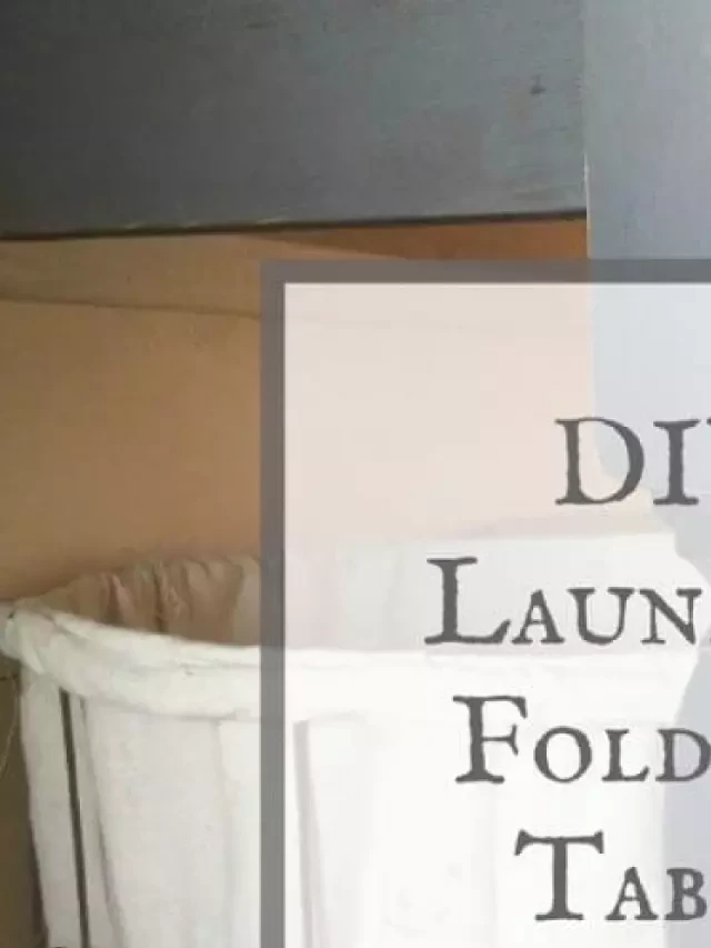   The Ultimate Guide to Building Your Own DIY Laundry Folding Table