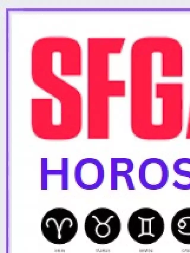   Your Personalized SFGate Horoscope: A Cosmic Guide to Navigating Life