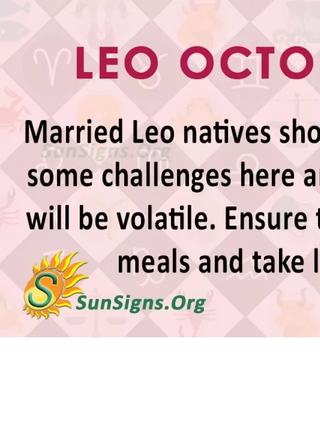   Leo October 2022: Embracing Self-Love and Authenticity