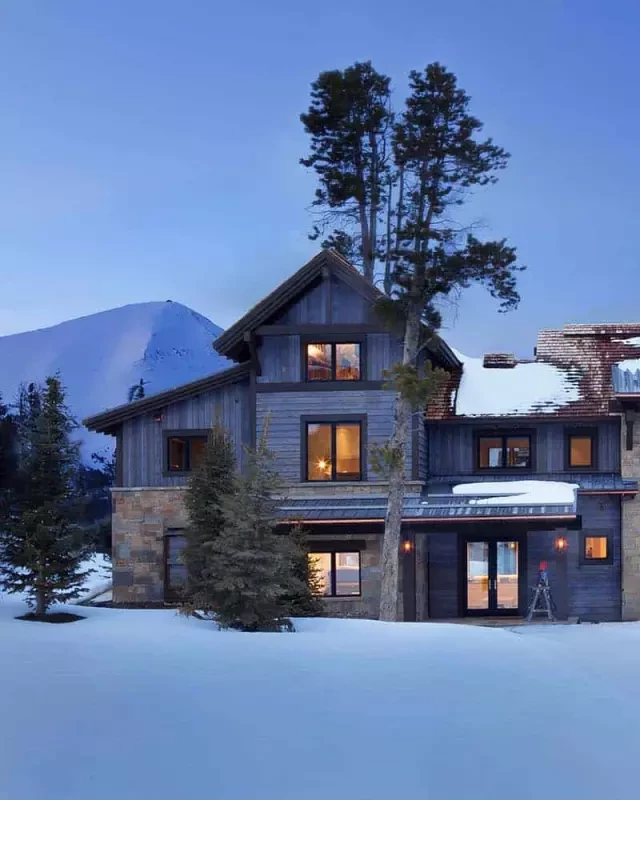   A Majestic Contemporary Mountain Getaway: Experience Montana's Rugged Peaks