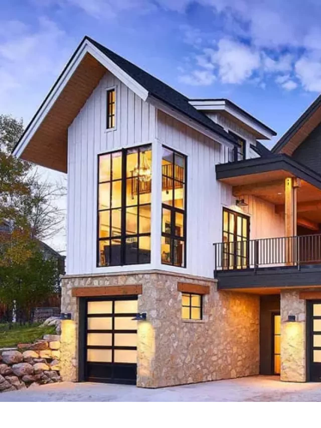   9 Stunning Modern Industrial Farmhouse Exterior Design Ideas