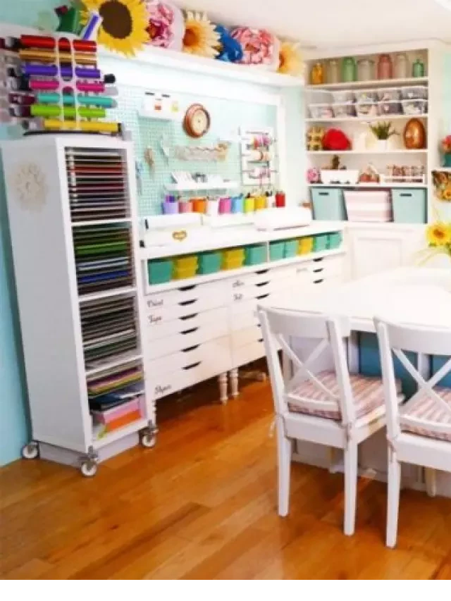   The Best IKEA Craft Room Tables and Desks: Affordable, Customizable, and Full of Storage!