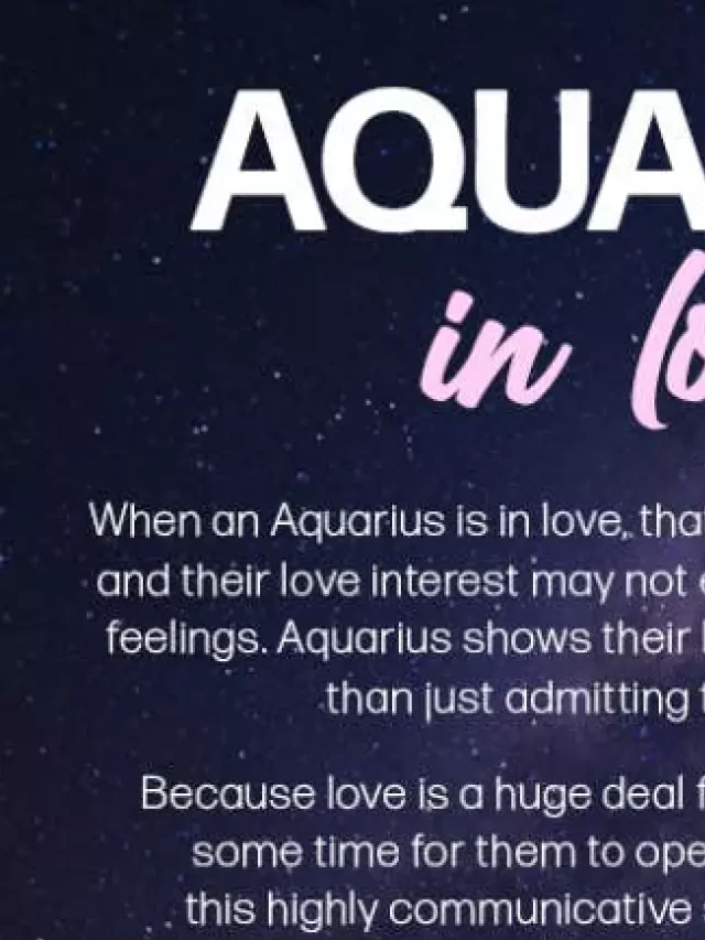   The Aquarius in Love: Unconventional, Deep, and Worth the Wait